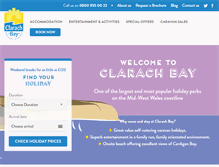 Tablet Screenshot of clarachbay.com